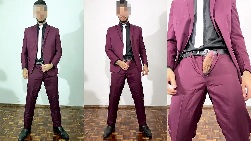 horny in my suit and tie
