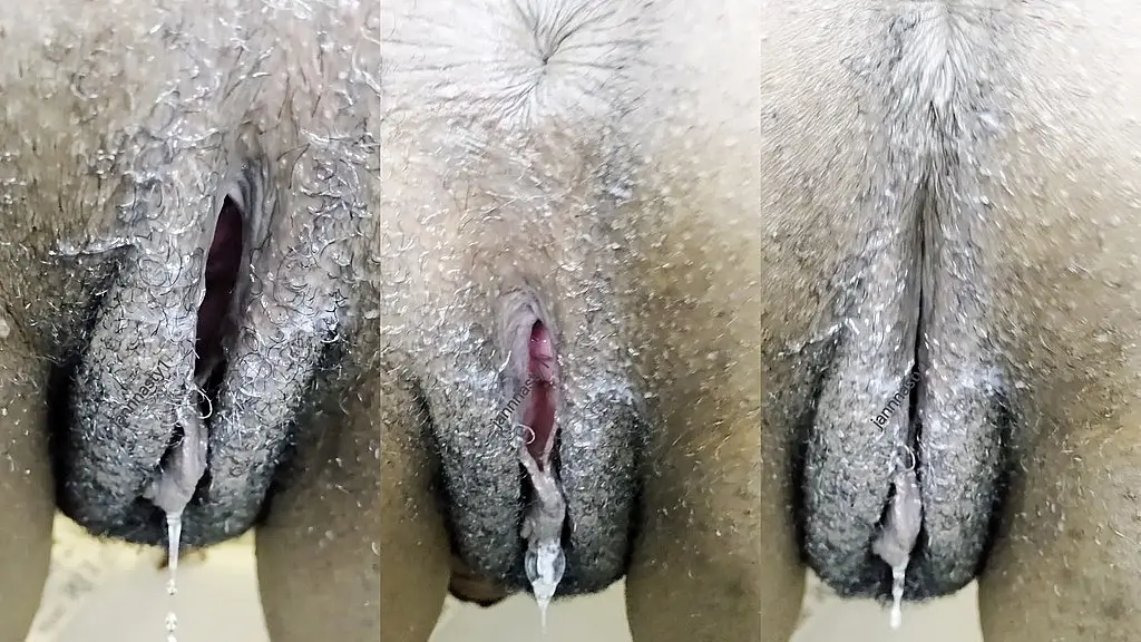 used up hairy cummy cunt