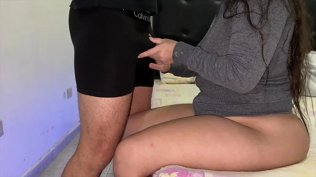 mother-in-law gets horny and grabs stepson s cock