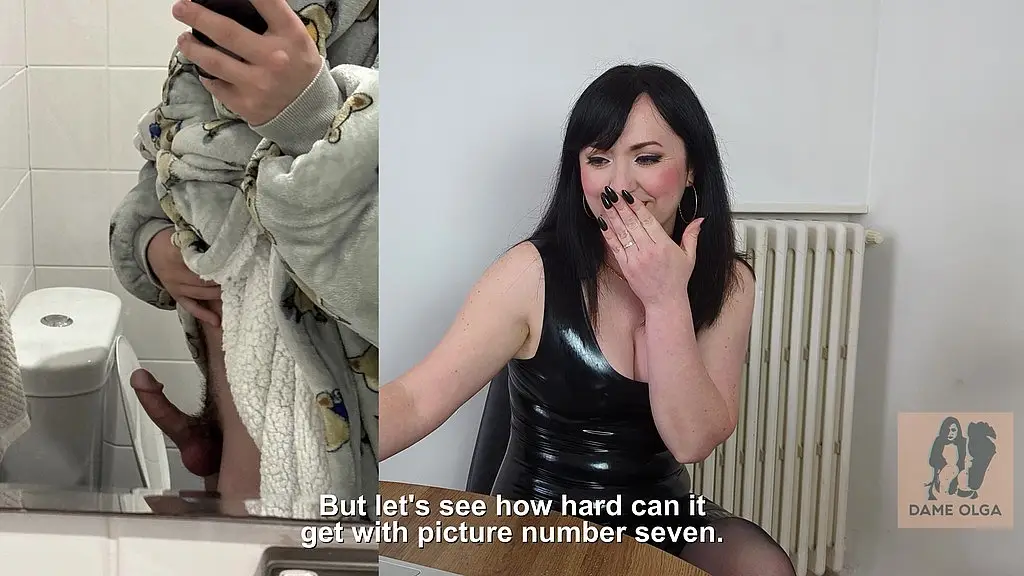 dick rating service: jerk006 needs an honest review of his face, body & dick (with subtitles) - dame olga 4k (736)