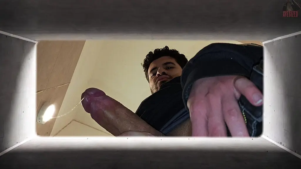 are you hiding in the trash bin to watch me masturbate?
