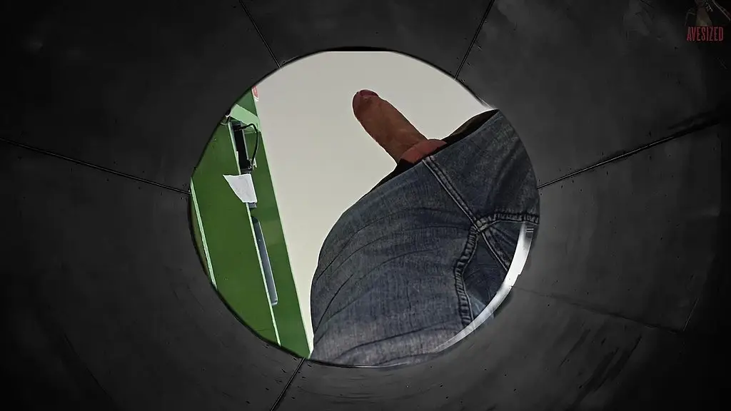 hiding in the trash bin?