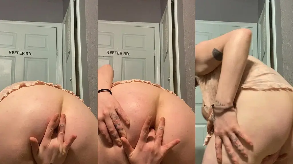 fingering myself in the ass ! #ass