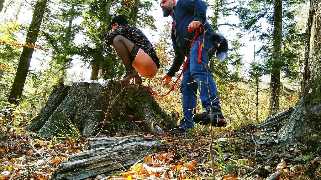 my stepmom in the middle of the woods