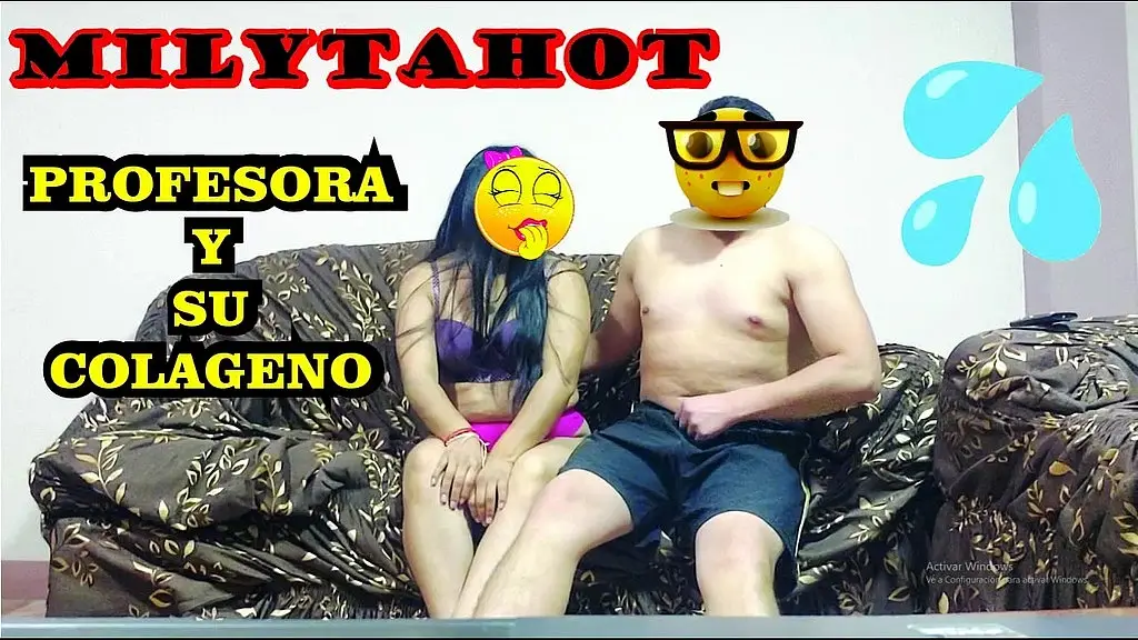 tengo sexo con mi alumno colageno que se vacea su leche dentro de mi