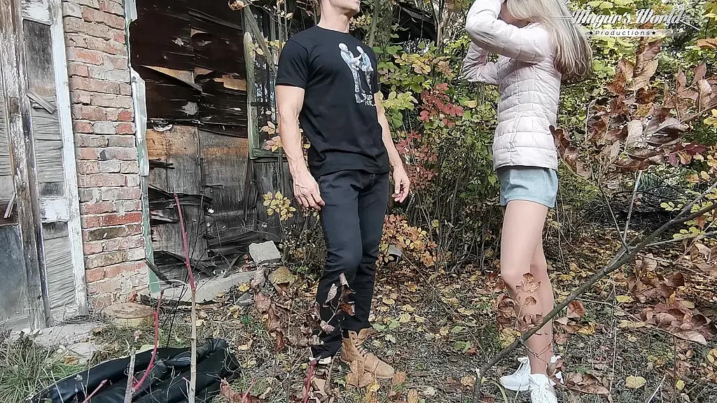 behind the scenes of outdoor sex with the stunning gina gerson
