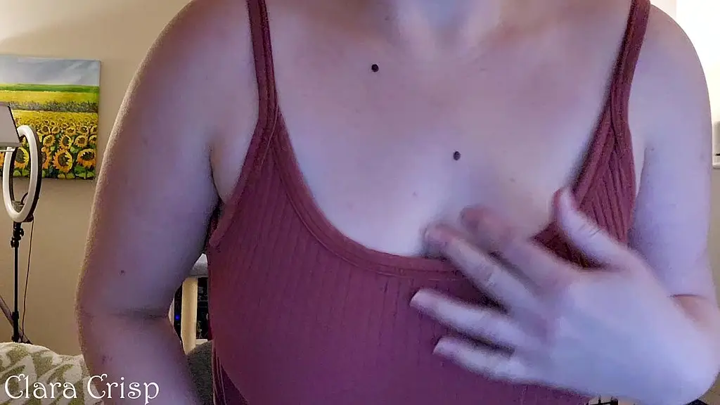 chubby milf clara crisp teases big tits