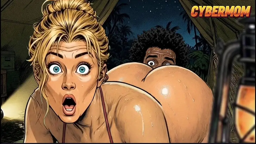 anal amazonia 4: bbc for a white married bitch ass-to-mouth. cartoon, wife cheating, rimming. lick asshole