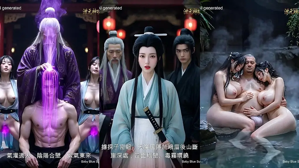 《泄元神功》 第十一章:正道聯盟 除魔之議 ai generated