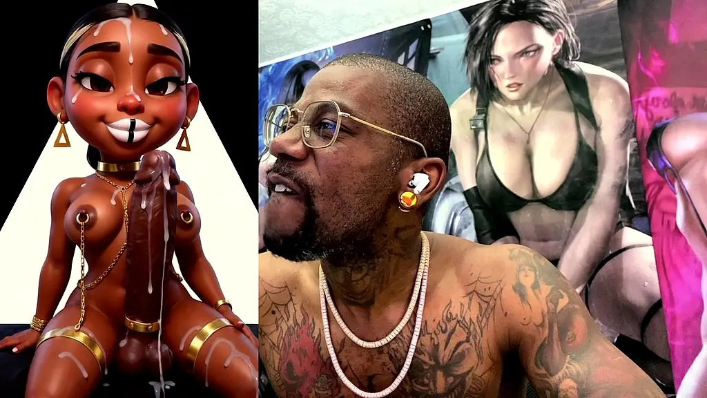 do you want to join the illumifutanaughty for beautiful transgenders fucking and cumming all over you, ai generated