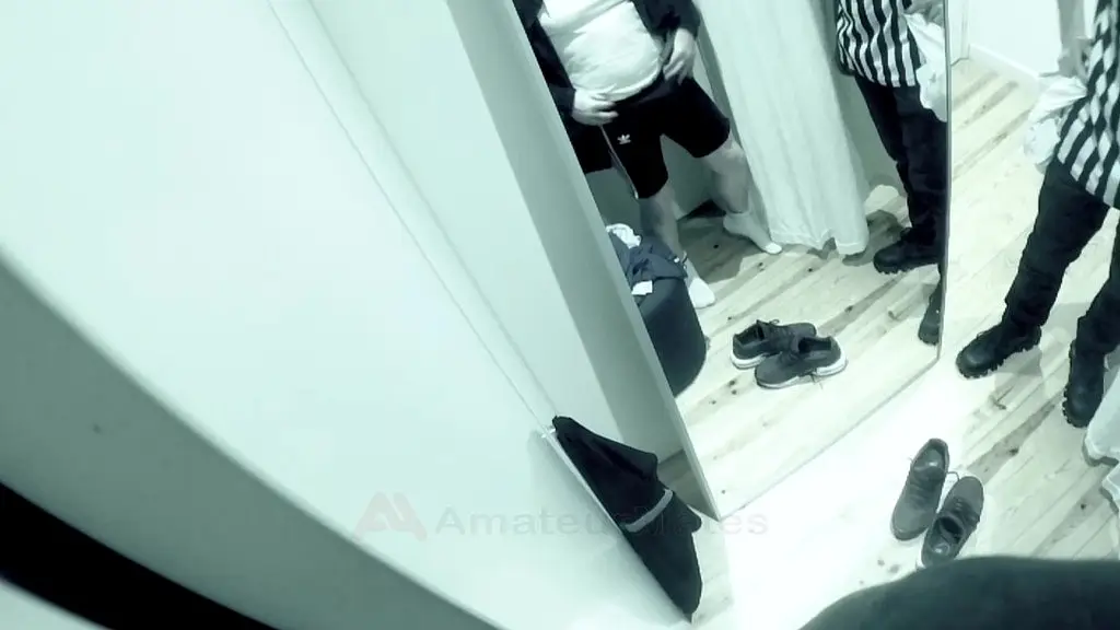 how to seduce a young salesman - behind the fitting room curtain