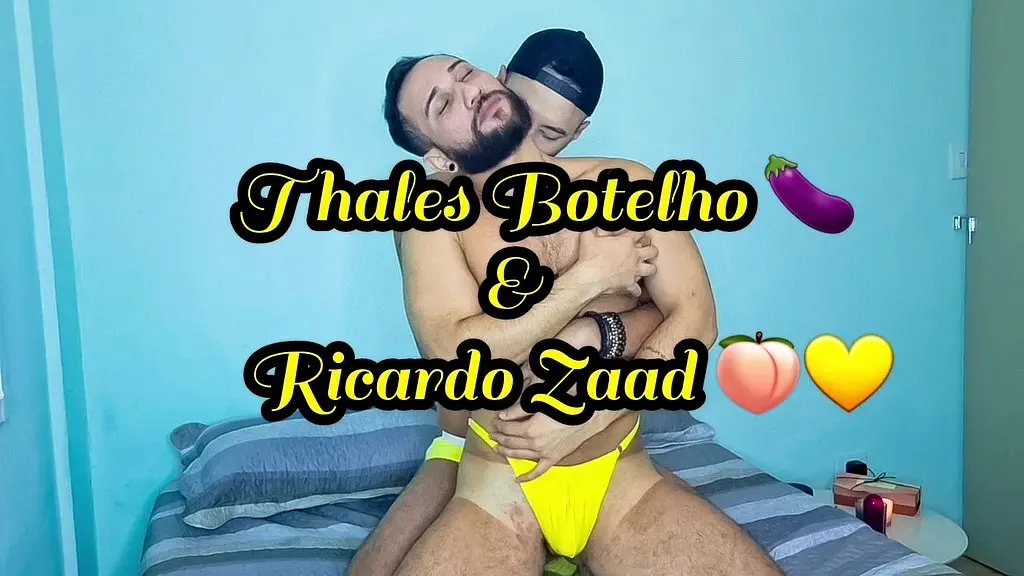 macho estilo arabe e muito gato dando o cu de calcinha amarela - foda completa