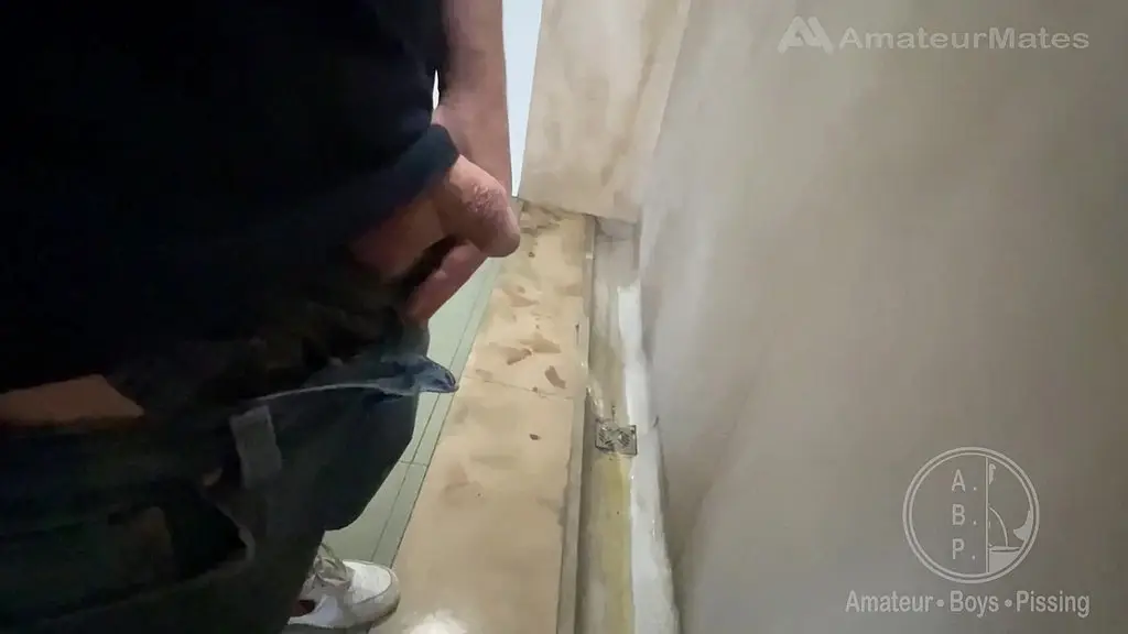 peeping, peeing, flashing, teasing at public urinal