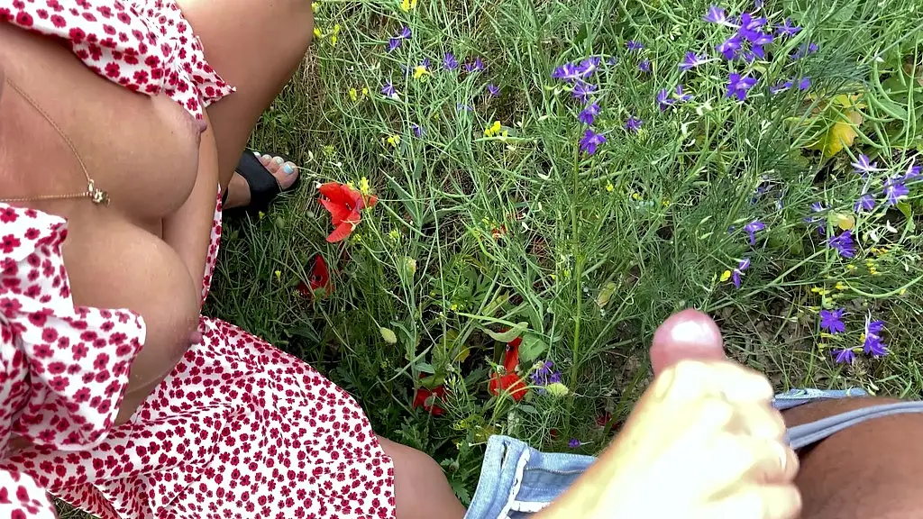 handjob and pissing in public