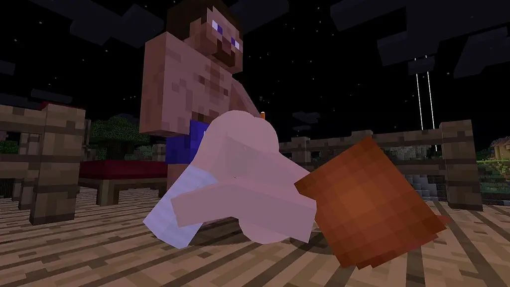 minecraft jenny mod fapcraft - nami is horny and has some nice tits and ass!