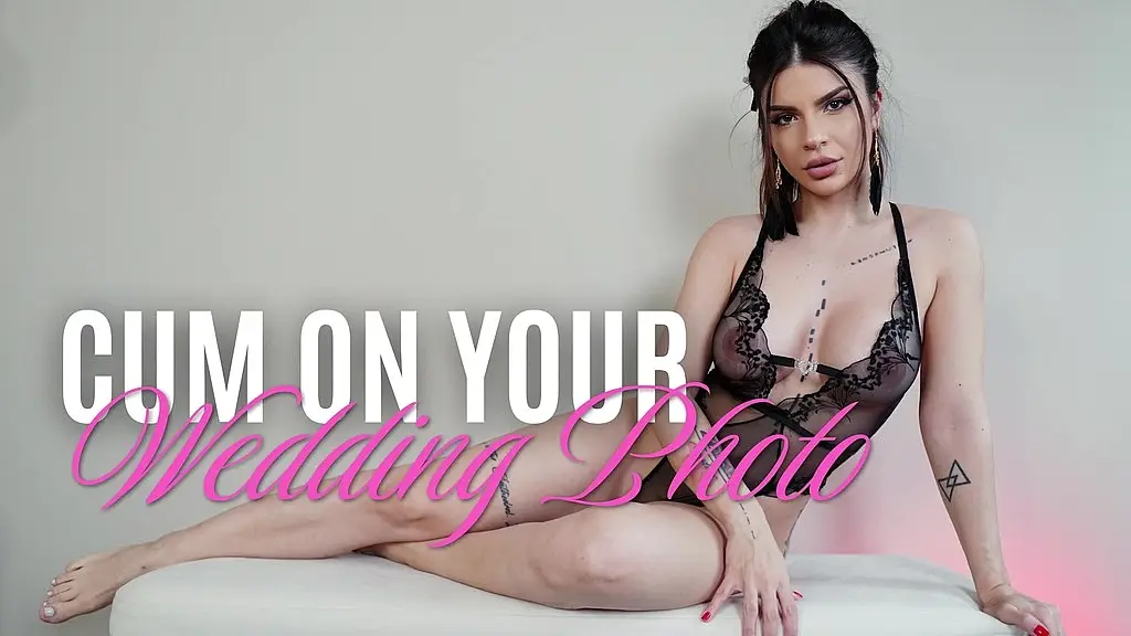 cum on your wedding photo