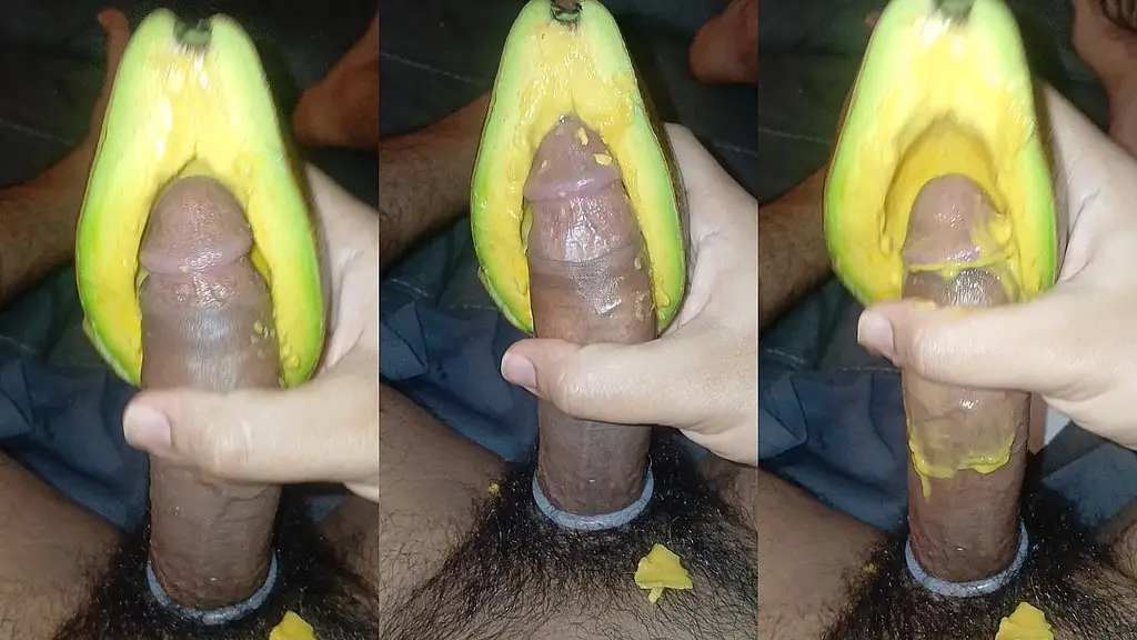 en este video me cojo a un aguacate    