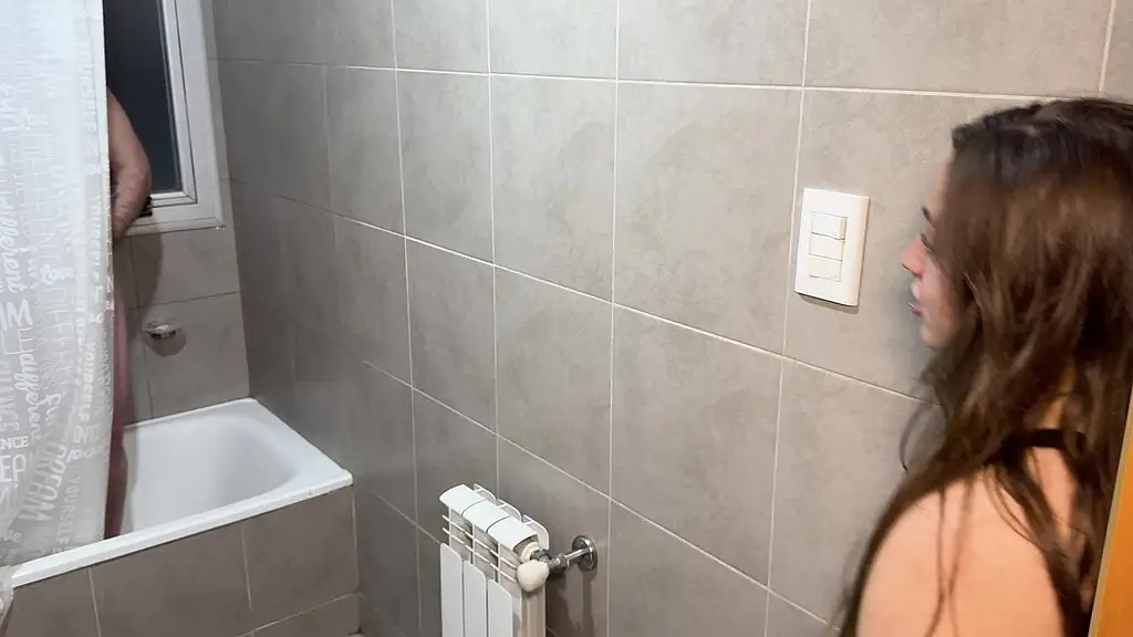 my sister-in-law caught me jerking off in the shower