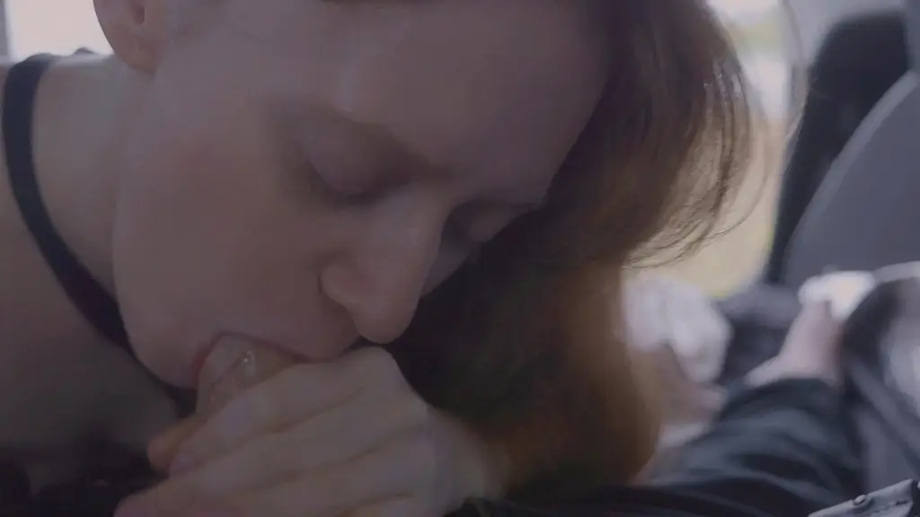 i got caught with a mouthful during a blowjob in the car! (full video)