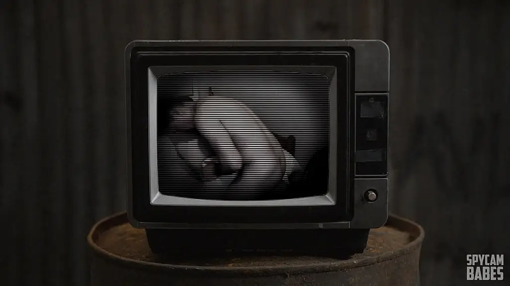 old television showing me having sex with my girlfriend