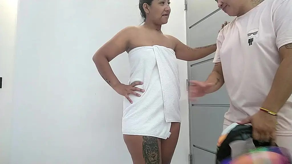 fucking at the entrance with a stranger
