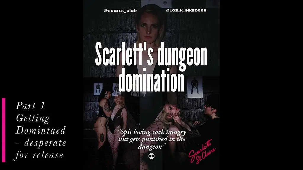 part1: scarlett getting dominated and desperate for release
