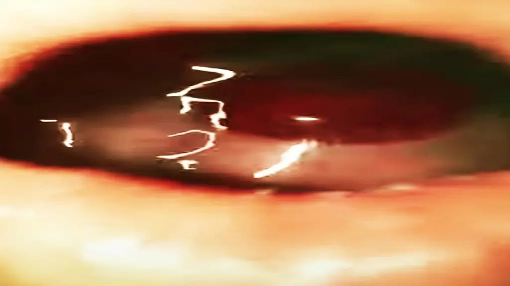 extreme macro mouth: gulping colorful candy (deep throat view, tonsils & swallowing)