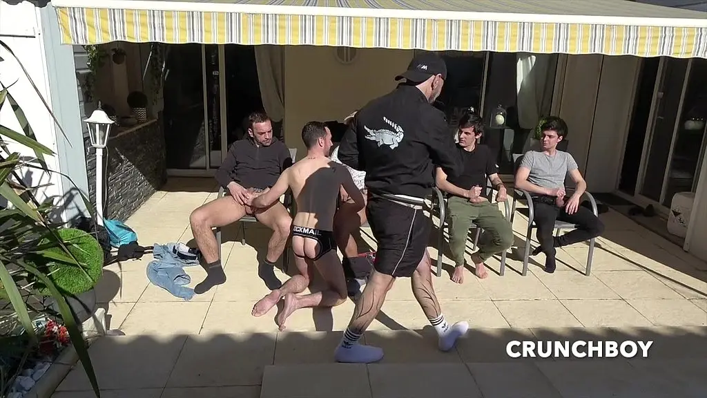 gang bang outdoor with friends