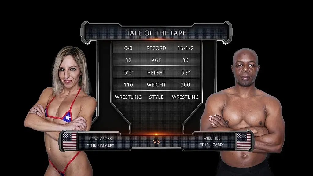 lora cross vs will tile mixed wrestling
