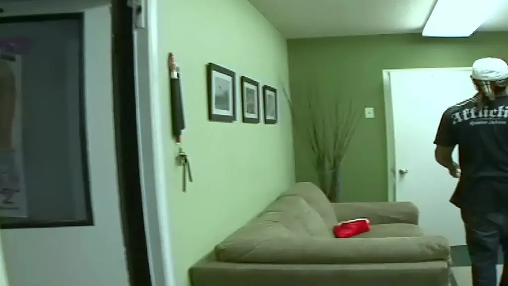 red and purple: two blondes work through the toy drawer on the green bed