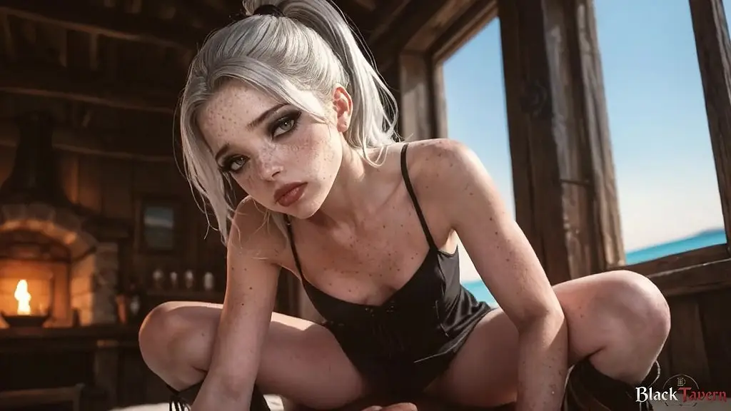 beach tavern creampie for a dripping slut (ai)