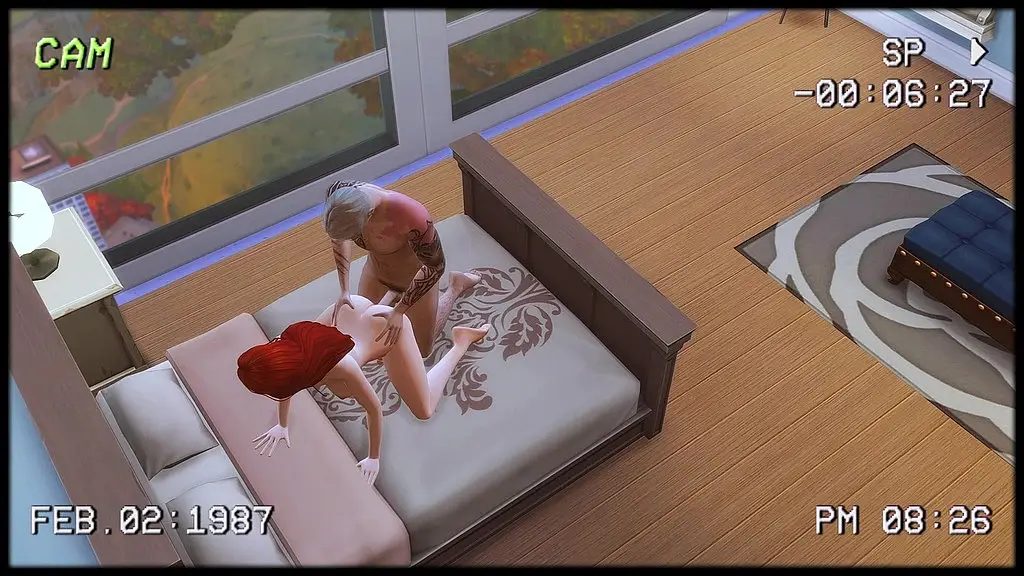 hidden camera family taboo: perverted stepmother seduced stepdaughter and stepson while husband cuckold engaged in perverted anal sex with futanari mistress (hentai + sims 4 + sfm)