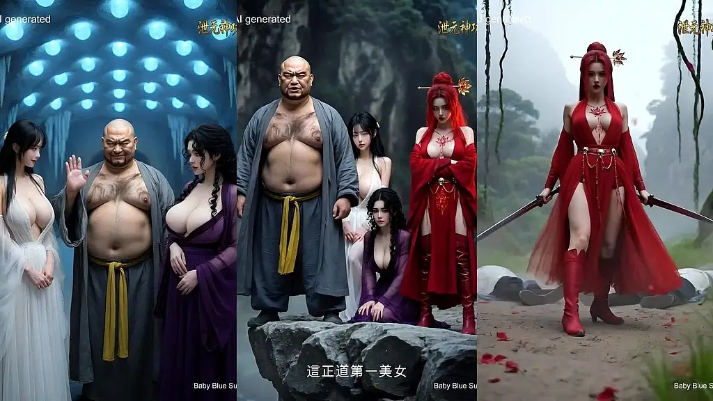 《泄元神功》 第十六章:魔窟血戰 正道圍剿 ai generated