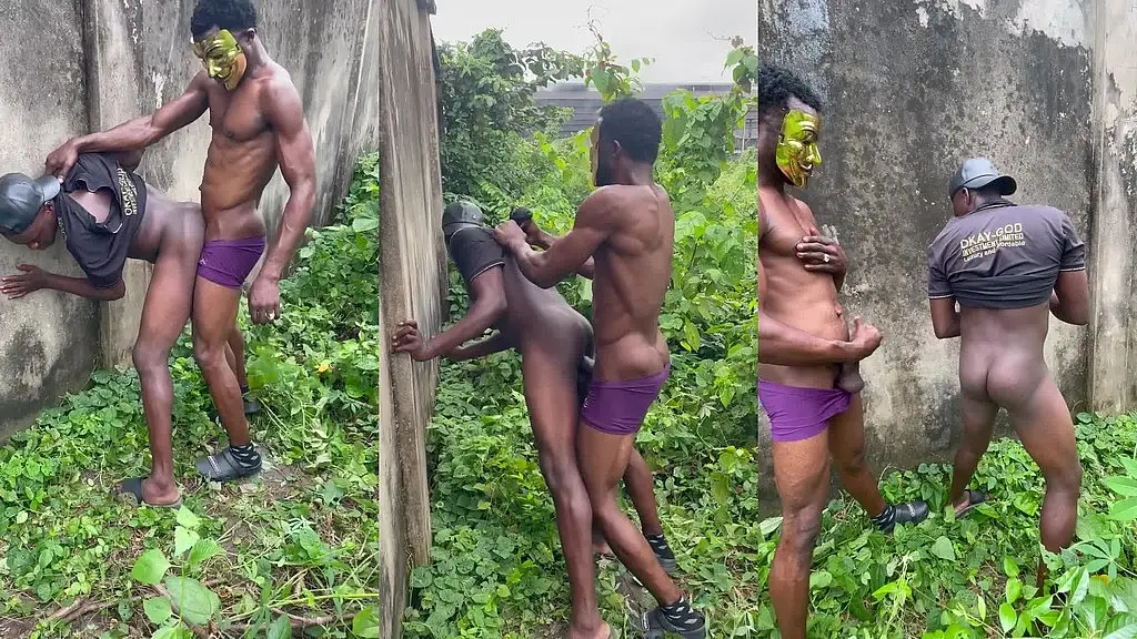 long african gaints 12 inches dicks in action with a young black boy