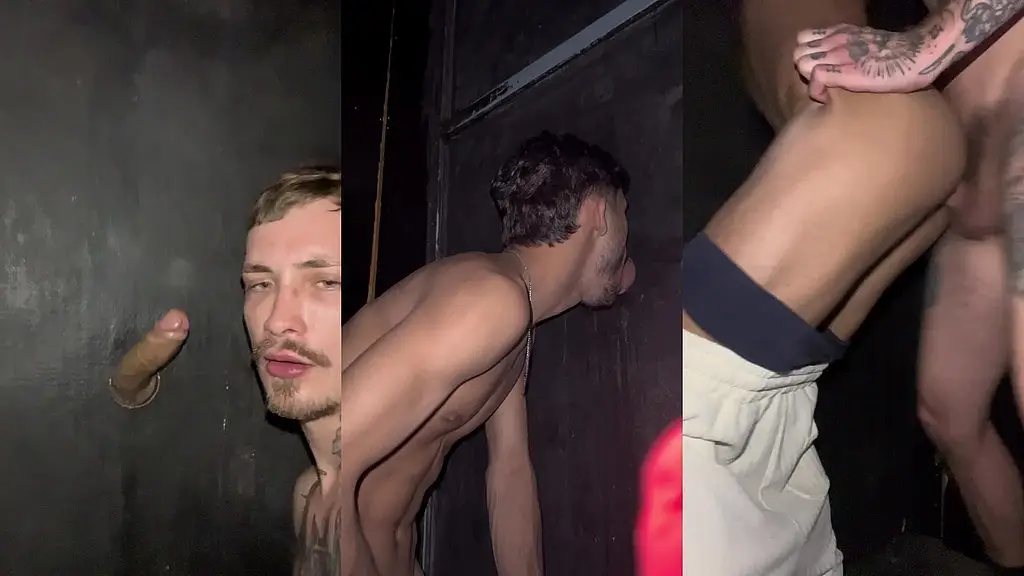 raw dick in the glory holes
