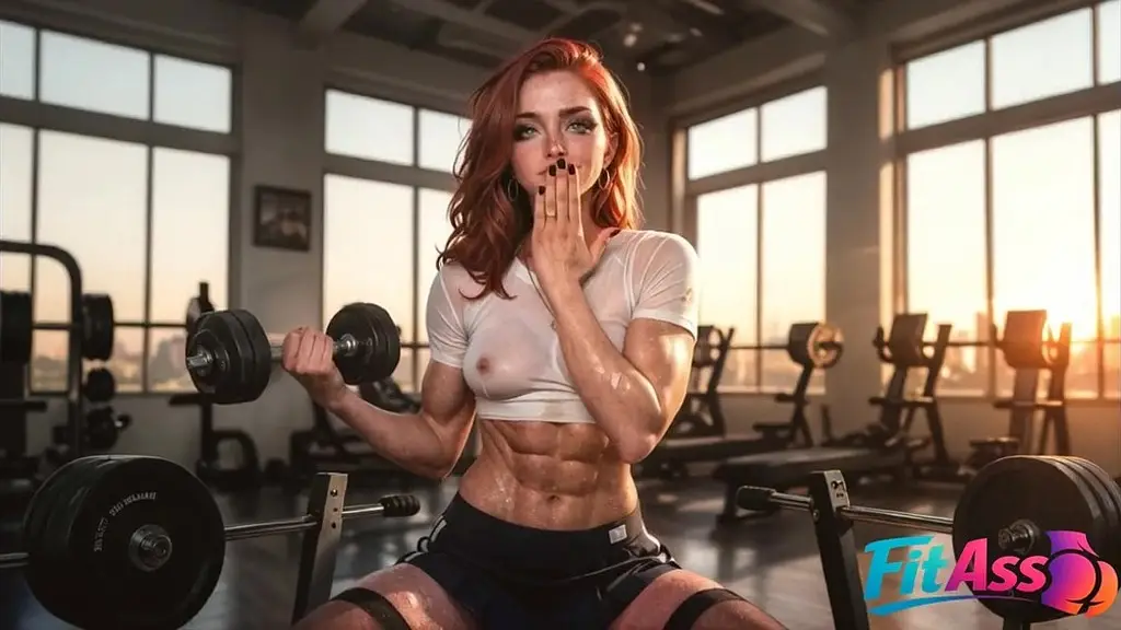 i saw her training alone in the empty gym... one look at those curves and she was already bent over taking my cock mid-set.[ai]