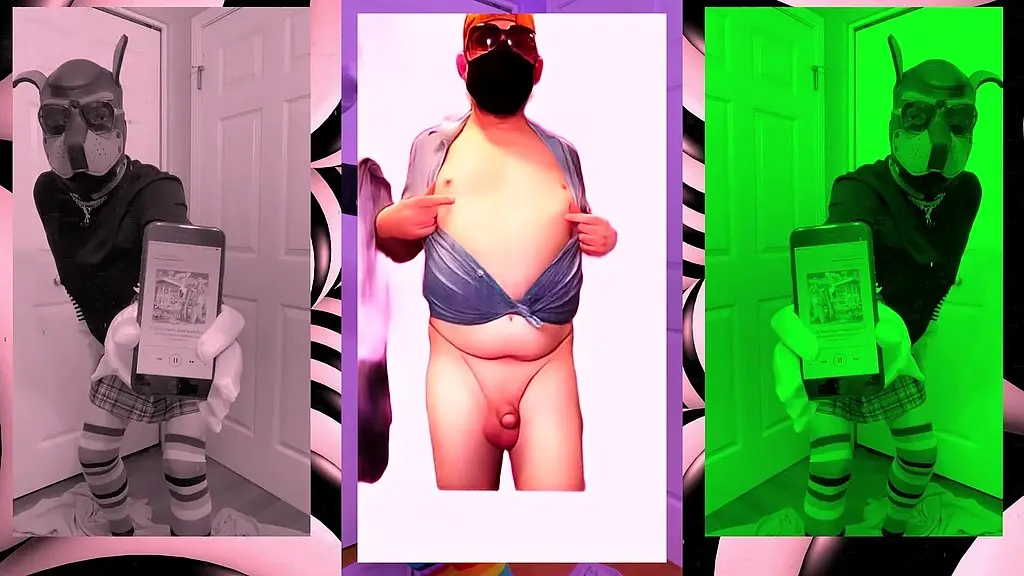 silly sissy does kinky horny stuff